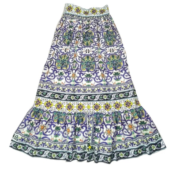 ANTONIO MELANI Dresses & Skirts - Antonio Melani Sash Tie Floral Gorgeous Maxi Skirt Size 2